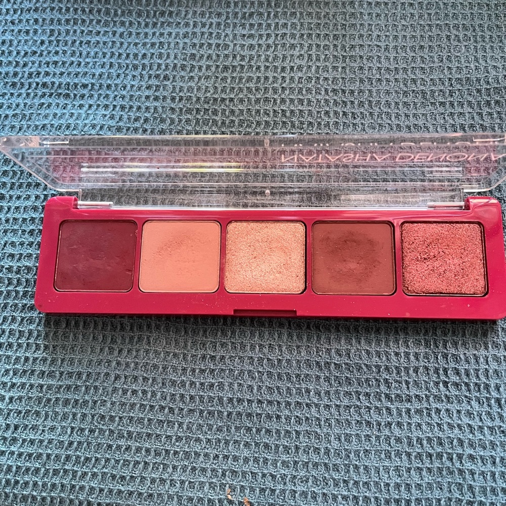 Natasha Denona Eyeshadow Palette - Rich Burgundy and Warm Neutrals